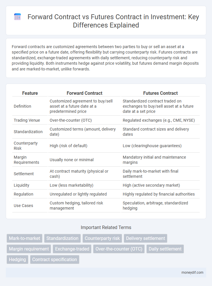Forward Contract vs Futures Contract in Investment: Key Differences Explained