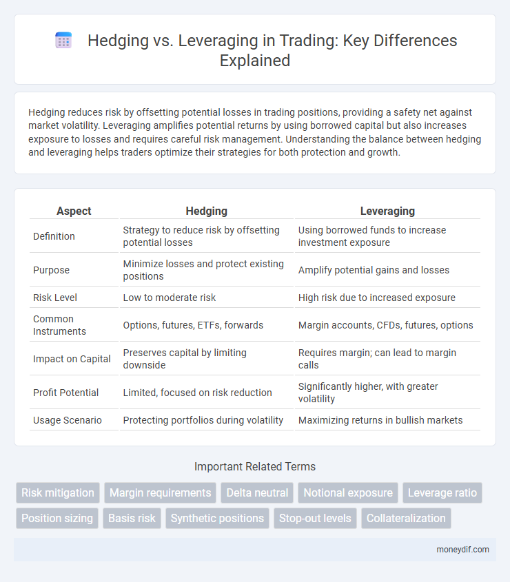 Hedging vs. Leveraging in Trading: Key Differences Explained
