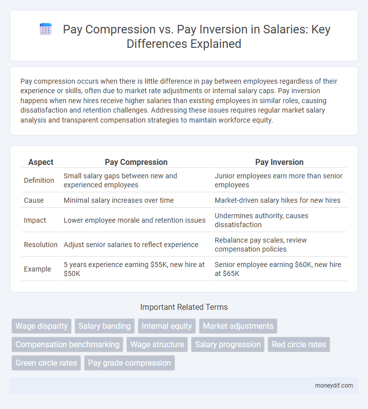 Pay Compression vs. Pay Inversion in Salaries: Key Differences Explained