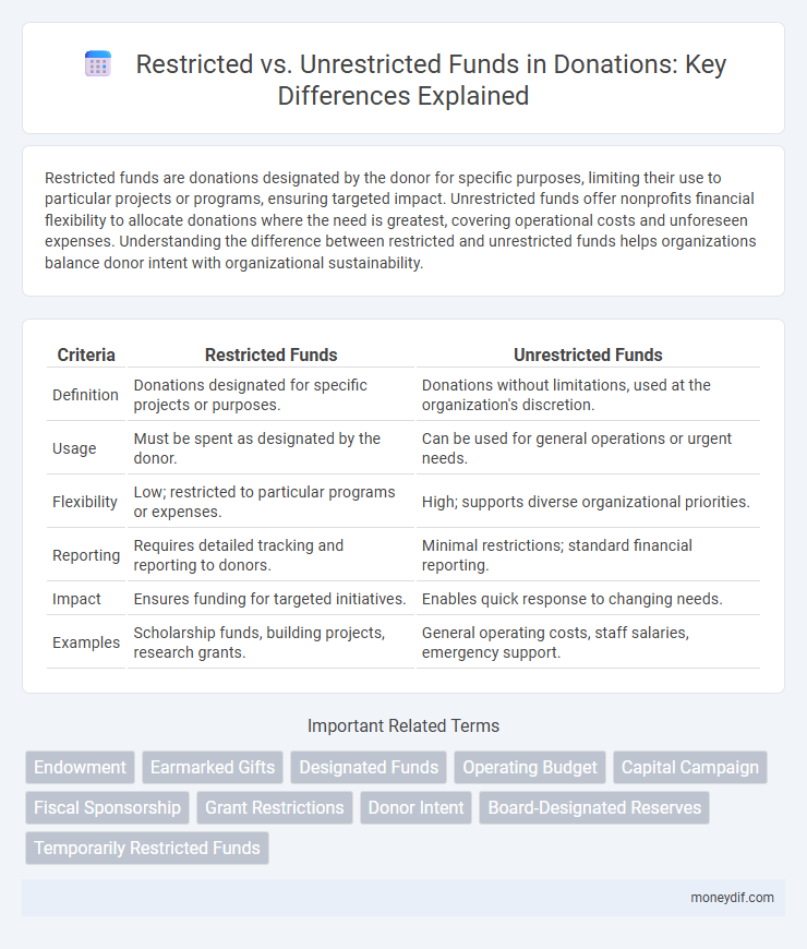 Restricted vs. Unrestricted Funds in Donations: Key Differences Explained