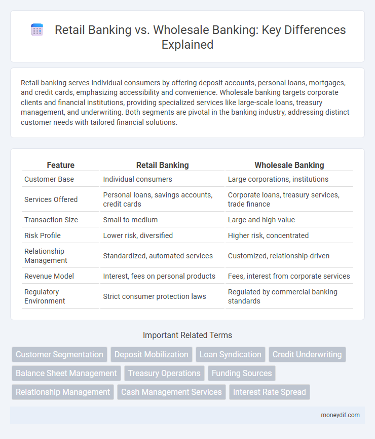 Retail Banking vs. Wholesale Banking: Key Differences Explained