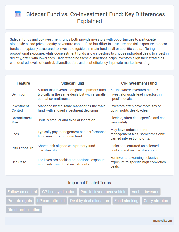 Sidecar Fund vs. Co-Investment Fund: Key Differences Explained