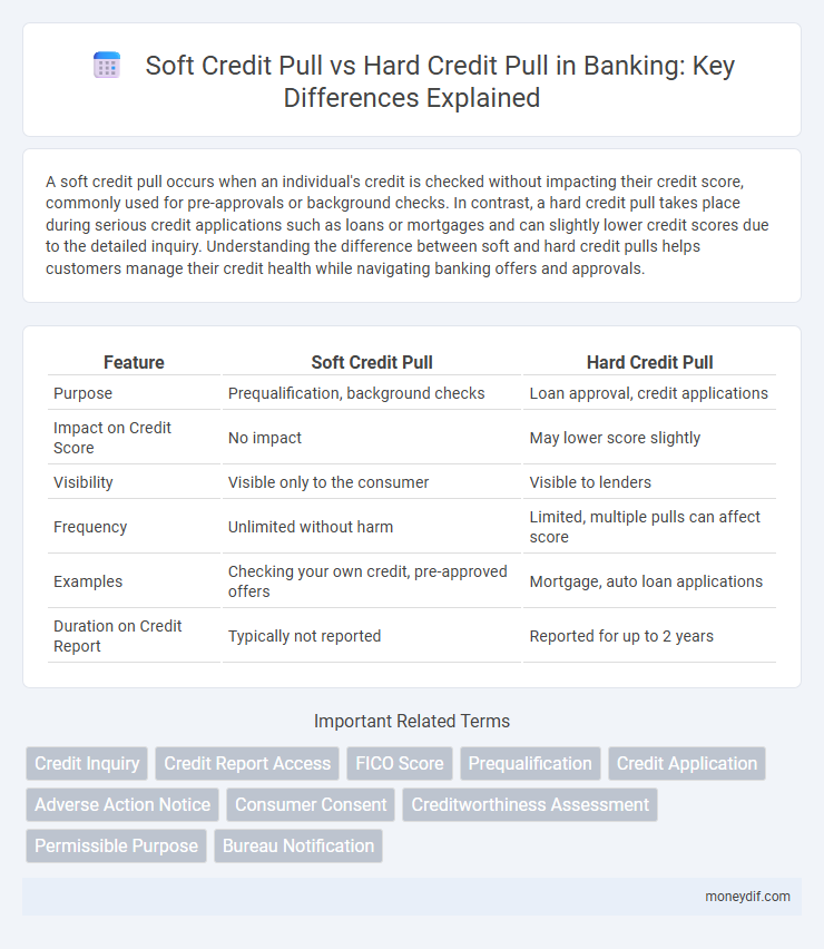 Soft Credit Pull vs Hard Credit Pull in Banking: Key Differences Explained