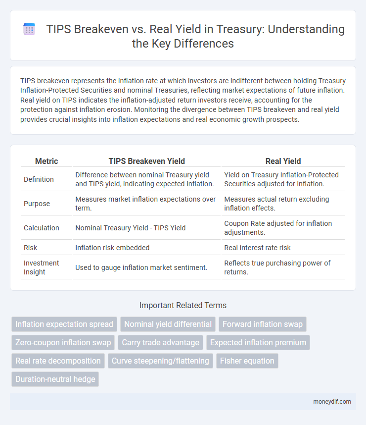 TIPS Breakeven vs. Real Yield in Treasury: Understanding the Key Differences