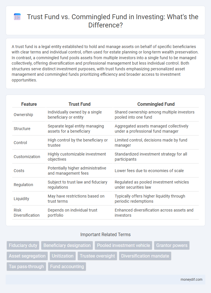 Trust Fund vs. Commingled Fund in Investing: What's the Difference?