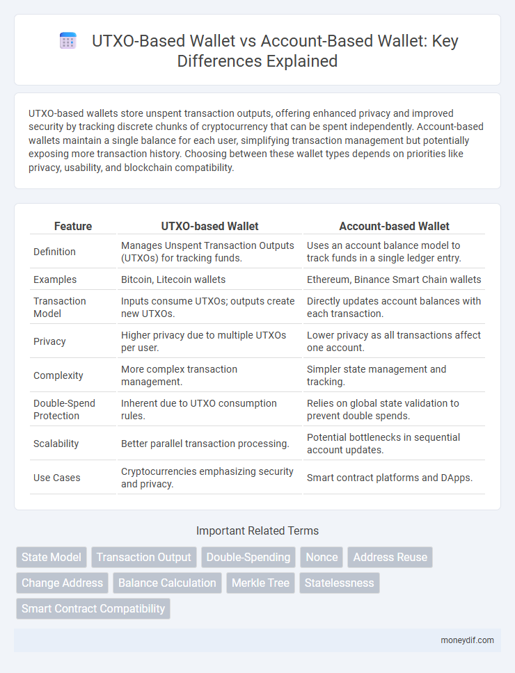 UTXO-Based Wallet vs Account-Based Wallet: Key Differences Explained
