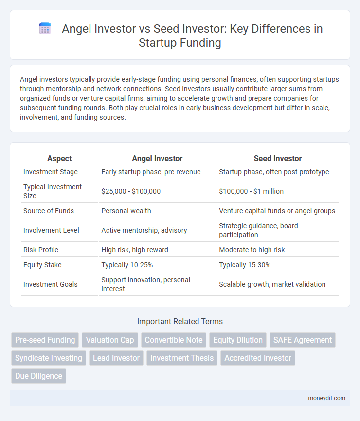 Angel Investor vs Seed Investor: Key Differences in Startup Funding