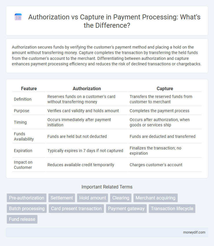 Authorization vs Capture in Payment Processing: What's the Difference?