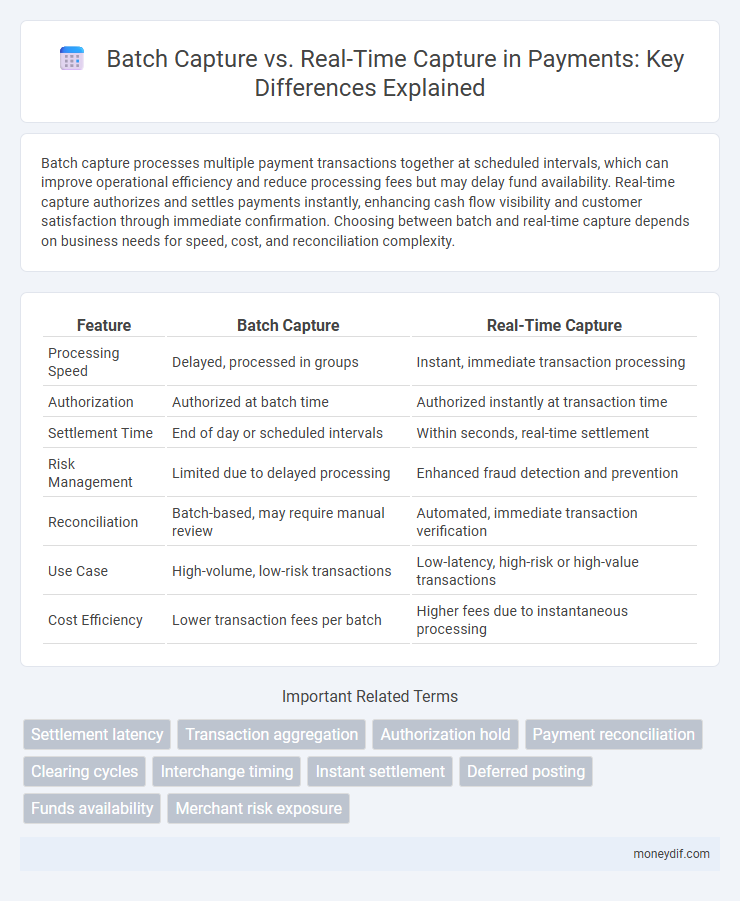 Batch Capture vs. Real-Time Capture in Payments: Key Differences Explained
