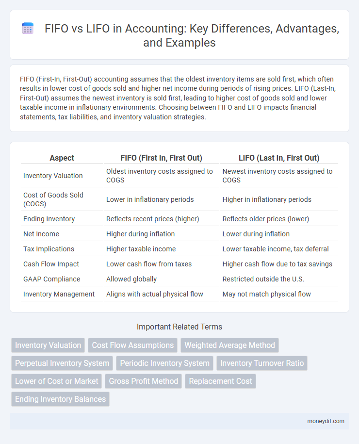 FIFO vs LIFO in Accounting: Key Differences, Advantages, and Examples