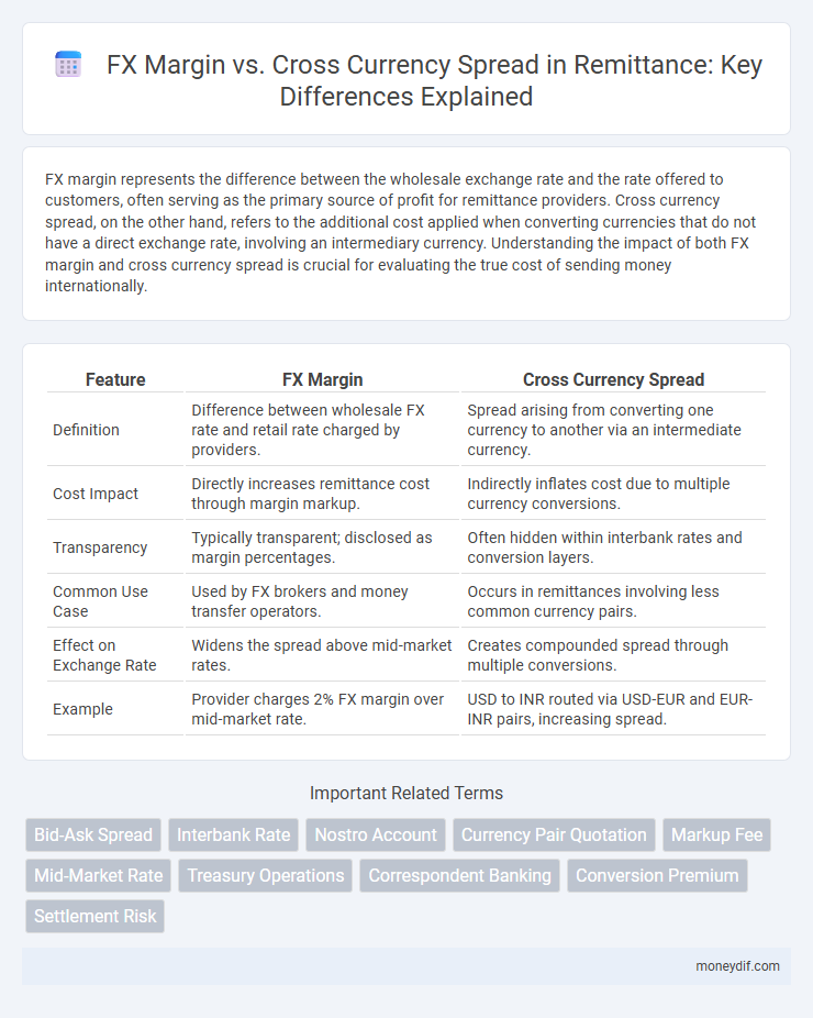 FX Margin vs. Cross Currency Spread in Remittance: Key Differences Explained
