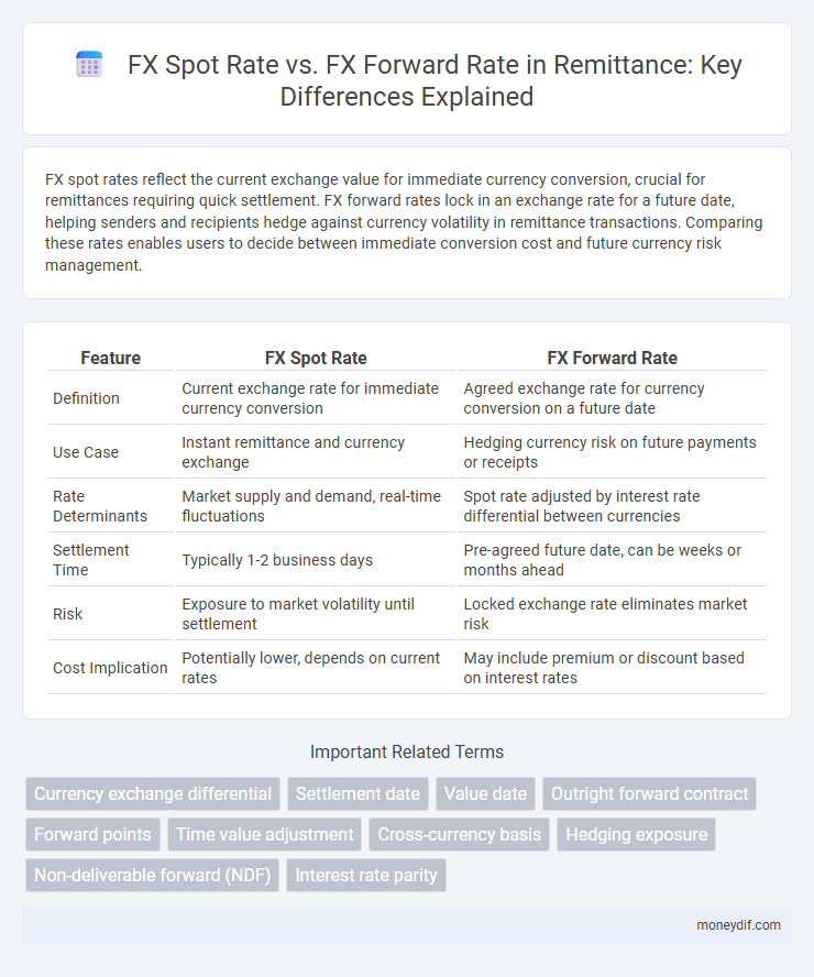 FX Spot Rate vs. FX Forward Rate in Remittance: Key Differences Explained