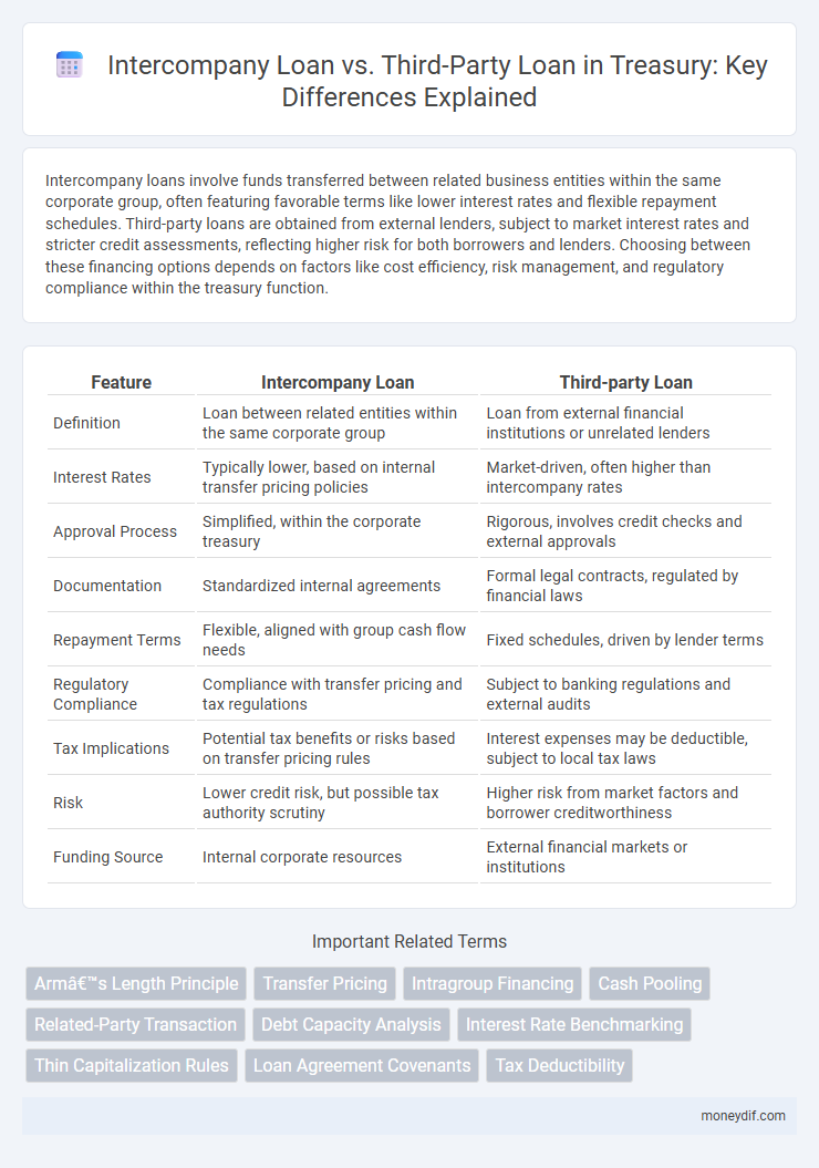 Intercompany Loan vs. Third-Party Loan in Treasury: Key Differences Explained