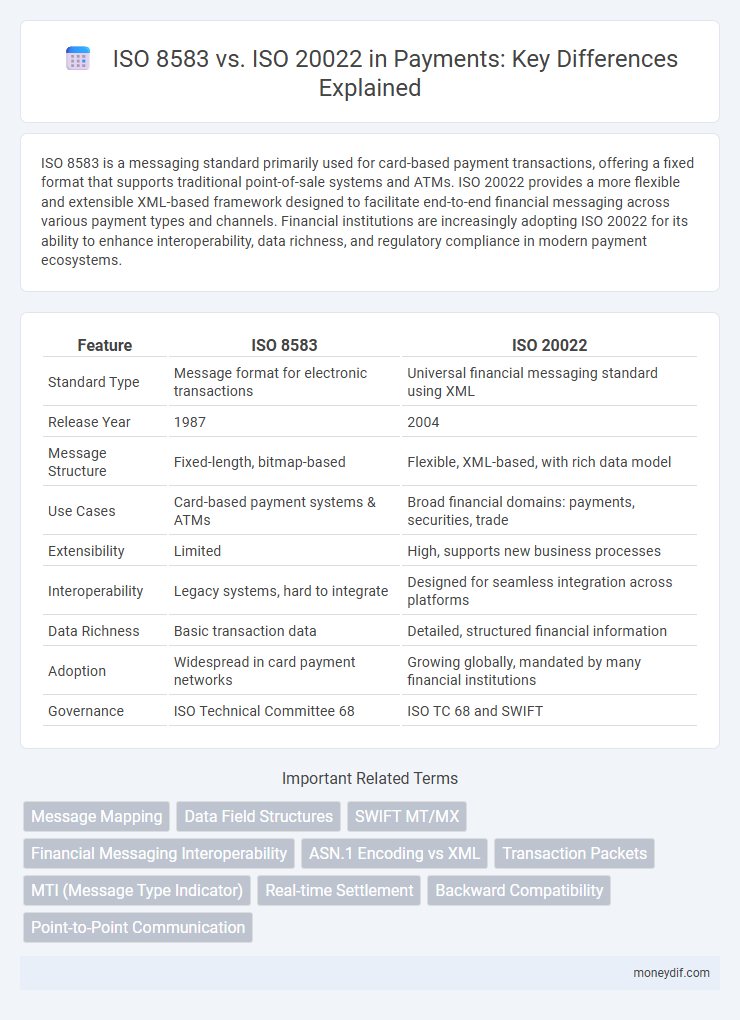 ISO 8583 vs. ISO 20022 in Payments: Key Differences Explained