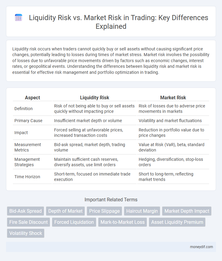 Liquidity Risk vs. Market Risk in Trading: Key Differences Explained