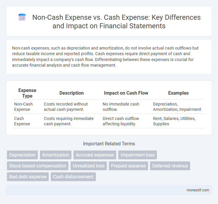 Non-Cash Expense vs. Cash Expense: Key Differences and Impact on Financial Statements