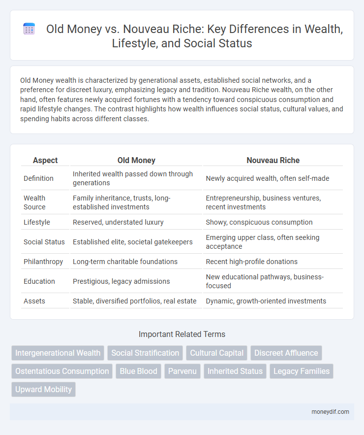 Old Money vs. Nouveau Riche: Key Differences in Wealth, Lifestyle, and Social Status