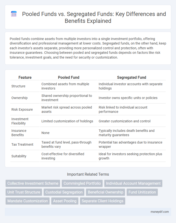 Pooled Funds vs. Segregated Funds: Key Differences and Benefits Explained