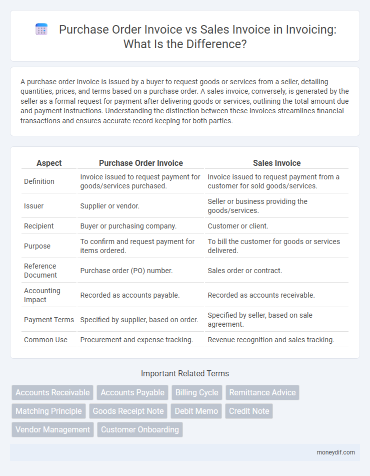 Purchase Order Invoice vs Sales Invoice in Invoicing: What Is the Difference?