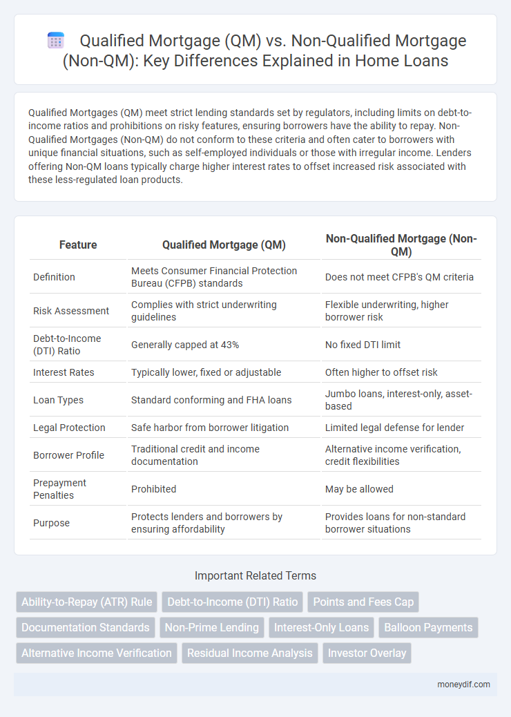 Qualified Mortgage (QM) vs. Non-Qualified Mortgage (Non-QM): Key Differences Explained in Home Loans