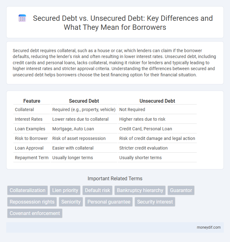Secured Debt vs. Unsecured Debt: Key Differences and What They Mean for Borrowers