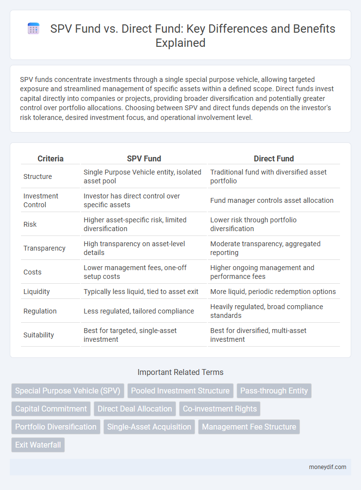 SPV Fund vs. Direct Fund: Key Differences and Benefits Explained
