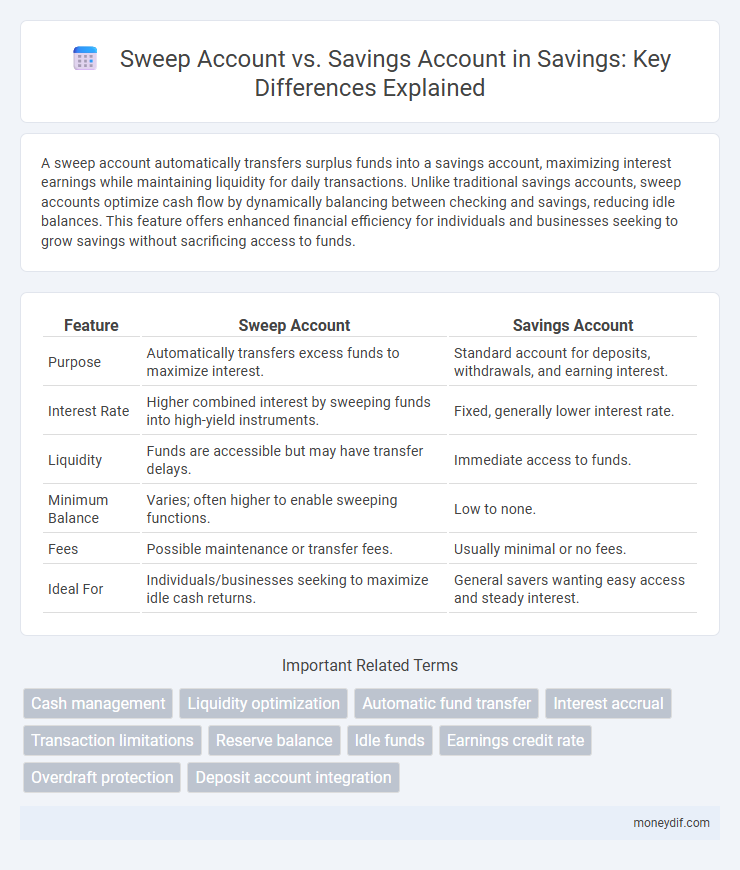 Sweep Account vs. Savings Account in Savings: Key Differences Explained