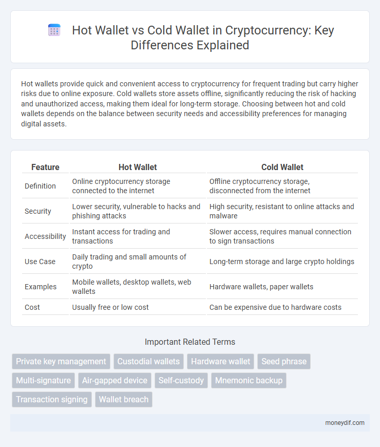 Hot Wallet vs Cold Wallet in Cryptocurrency: Key Differences Explained
