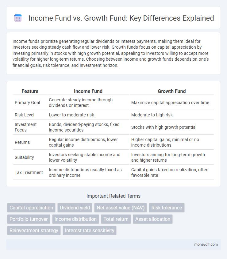 Income Fund vs. Growth Fund: Key Differences Explained