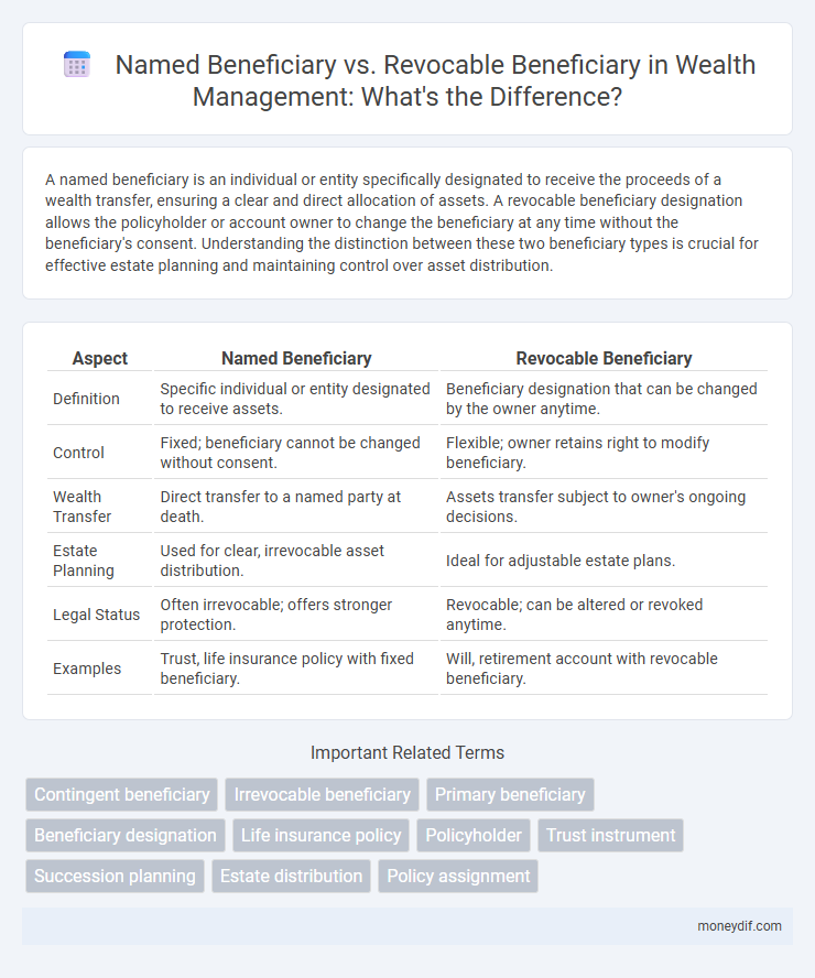 Named Beneficiary vs. Revocable Beneficiary in Wealth Management: What's the Difference?