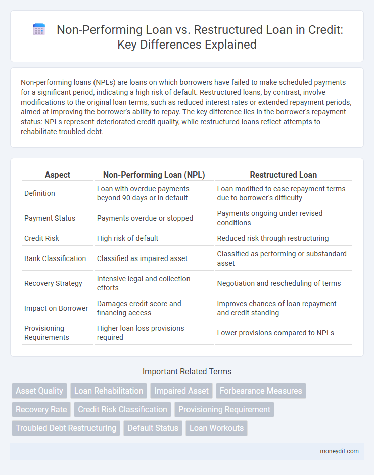 Non-Performing Loan vs. Restructured Loan in Credit: Key Differences Explained