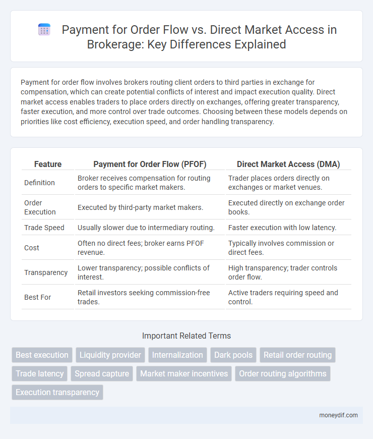 Payment for Order Flow vs. Direct Market Access in Brokerage: Key Differences Explained