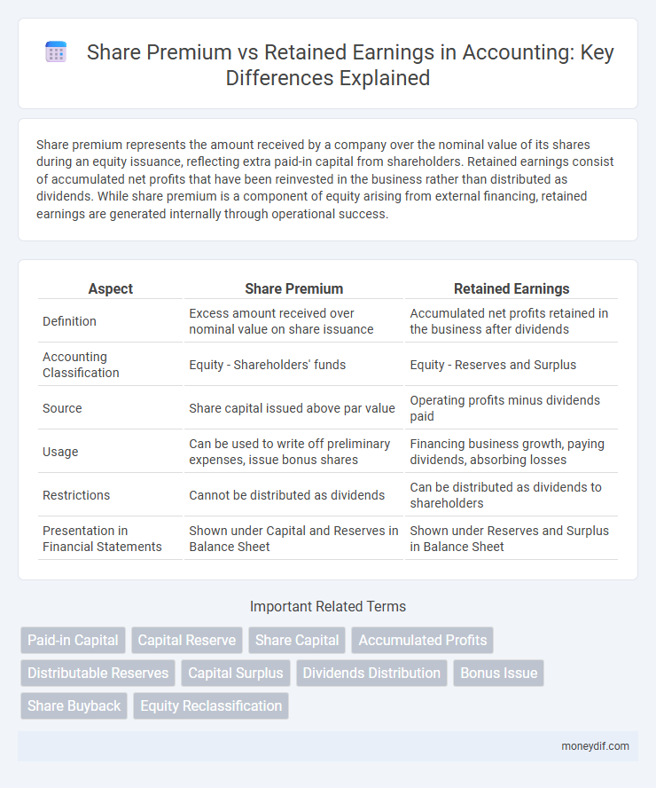 Share Premium vs Retained Earnings in Accounting: Key Differences Explained