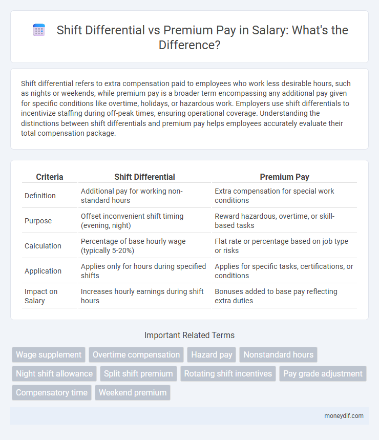 Shift Differential vs Premium Pay in Salary: What's the Difference?