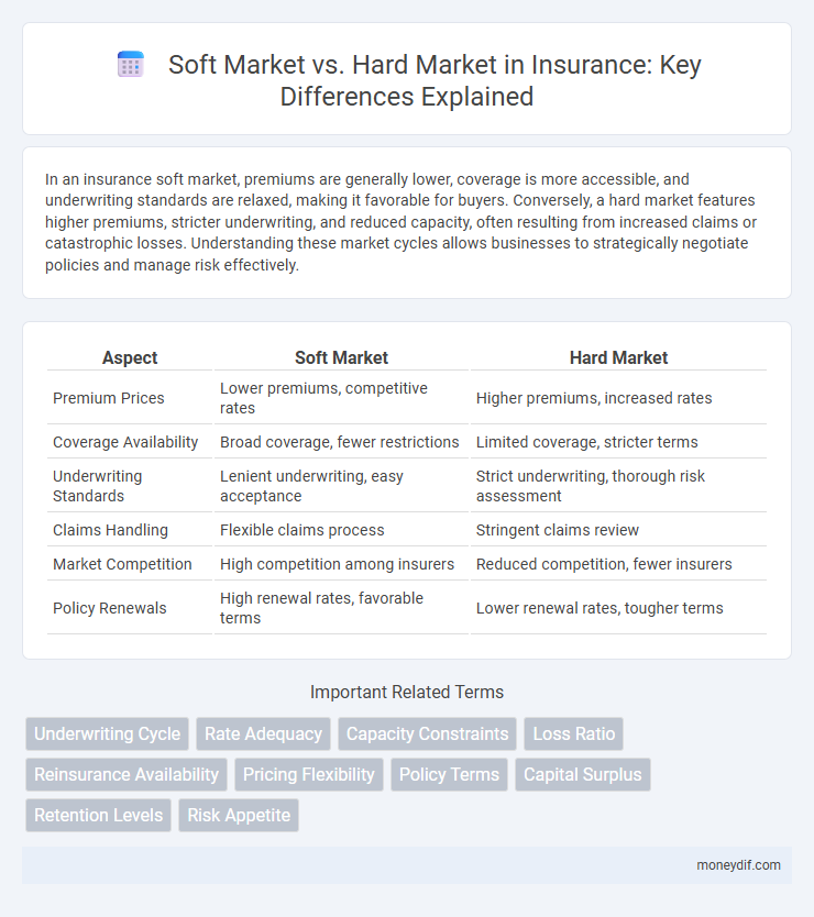 Soft Market vs. Hard Market in Insurance: Key Differences Explained
