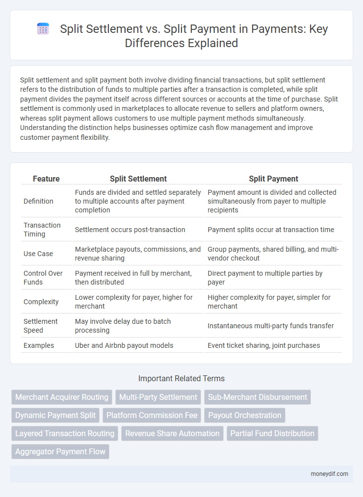 Split Settlement vs. Split Payment in Payments: Key Differences Explained