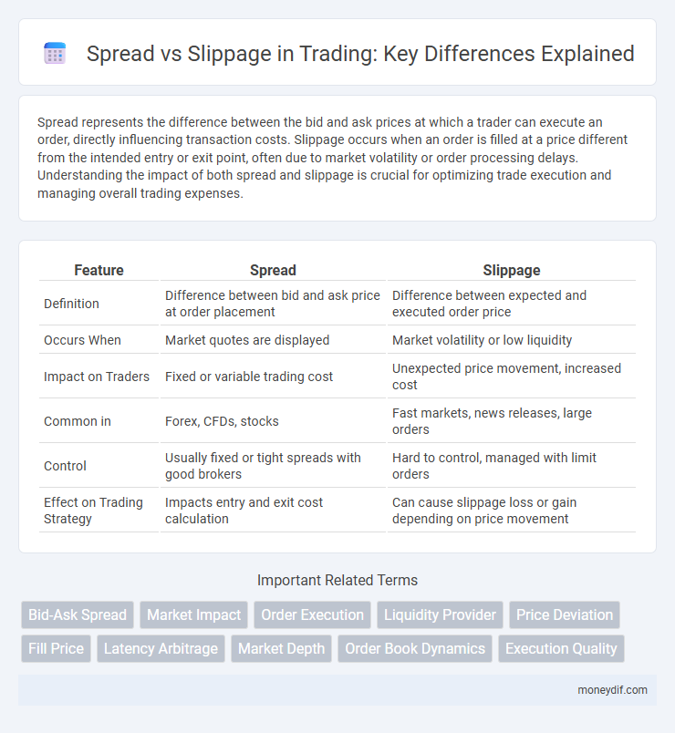 Spread vs Slippage in Trading: Key Differences Explained