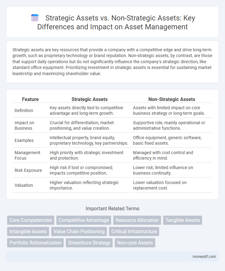 Strategic Assets vs. Non-Strategic Assets: Key Differences and Impact on Asset Management