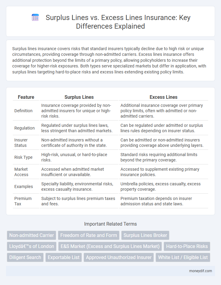 Surplus Lines vs. Excess Lines Insurance: Key Differences Explained