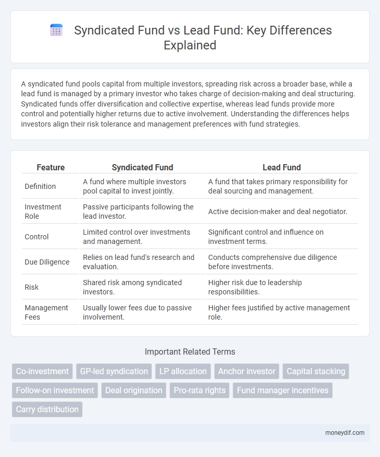 Syndicated Fund vs Lead Fund: Key Differences Explained