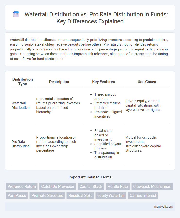 Waterfall Distribution vs. Pro Rata Distribution in Funds: Key Differences Explained