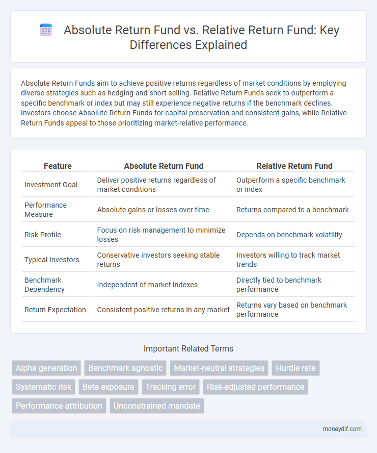 Absolute Return Fund vs. Relative Return Fund: Key Differences Explained