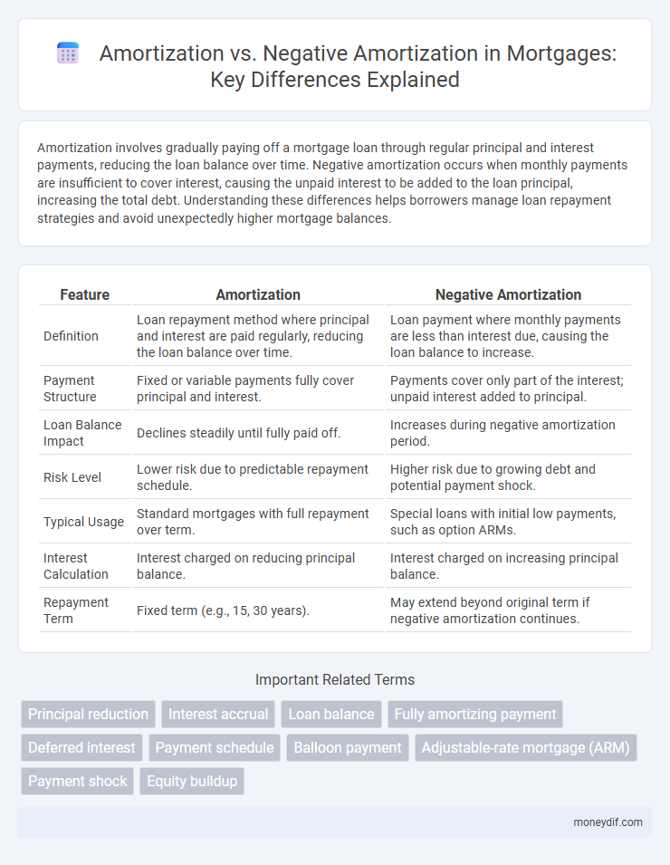 Amortization vs. Negative Amortization in Mortgages: Key Differences Explained