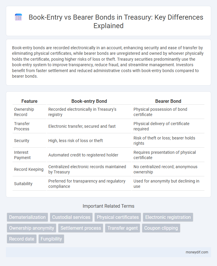 Book-Entry vs Bearer Bonds in Treasury: Key Differences Explained