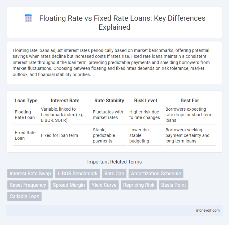 Floating Rate vs Fixed Rate Loans: Key Differences Explained