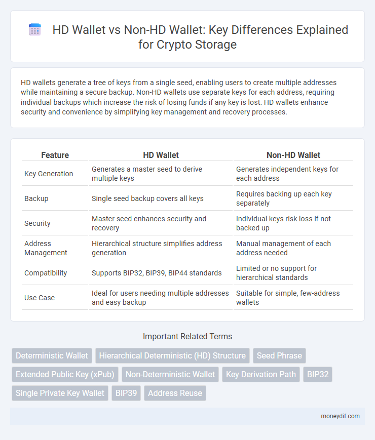 HD Wallet vs Non-HD Wallet: Key Differences Explained for Crypto Storage