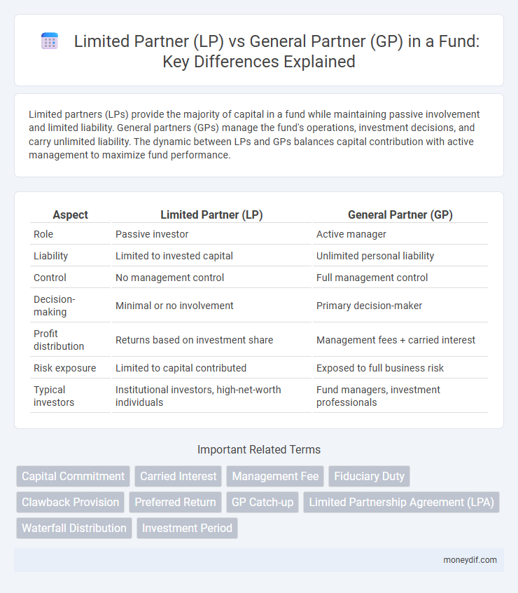 Limited Partner (LP) vs General Partner (GP) in a Fund: Key Differences Explained