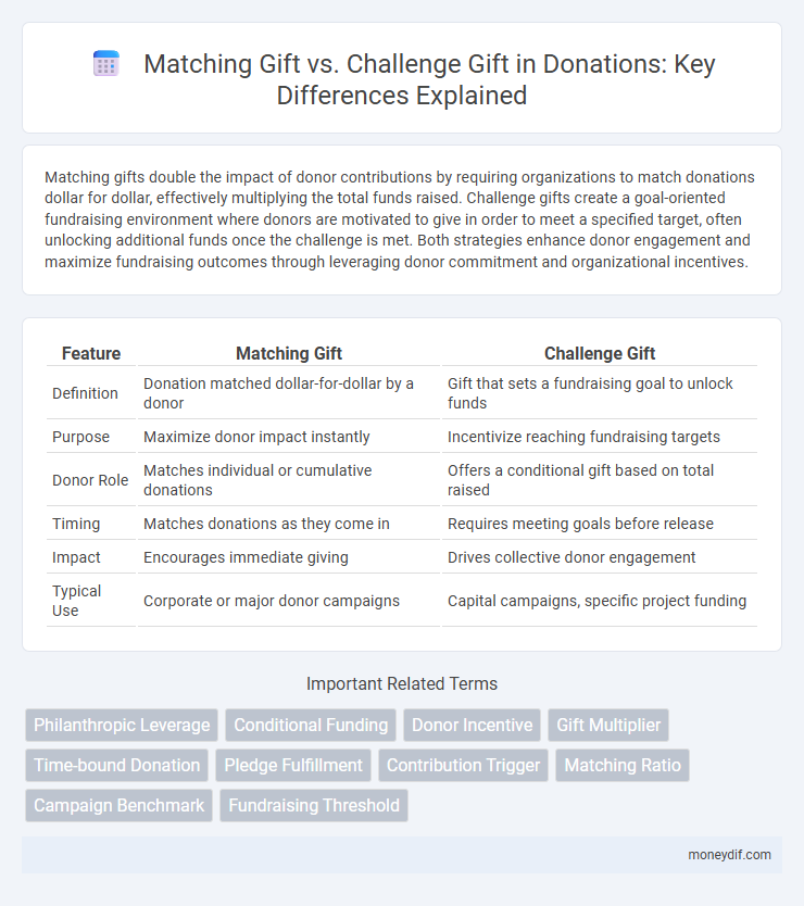 Matching Gift vs. Challenge Gift in Donations: Key Differences Explained