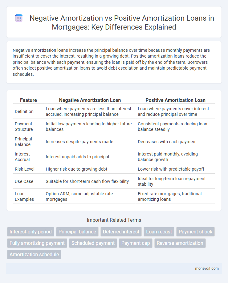 Negative Amortization vs Positive Amortization Loans in Mortgages: Key Differences Explained