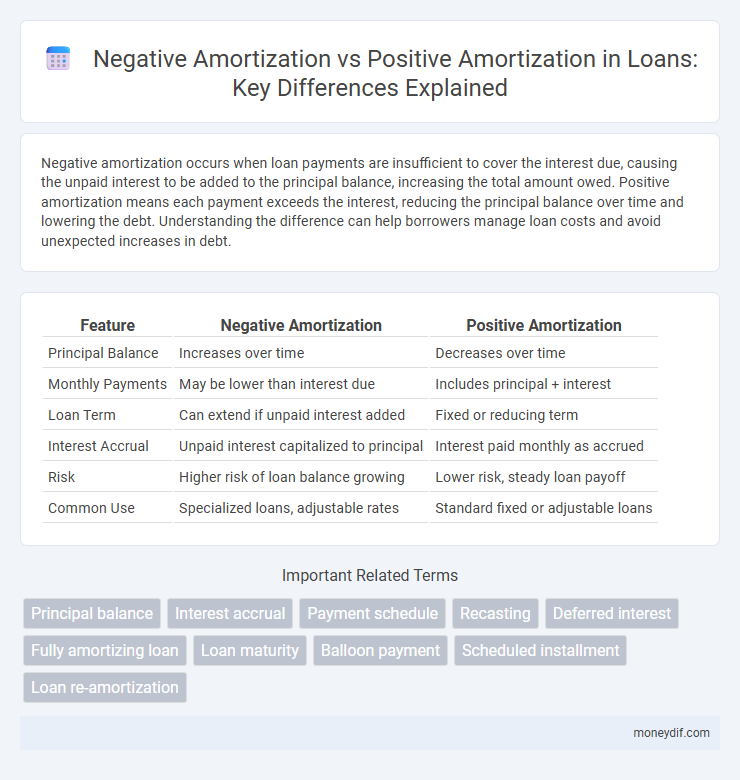 Negative Amortization vs Positive Amortization in Loans: Key Differences Explained